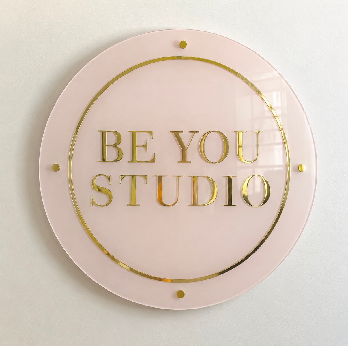 50cm Personalised Acrylic Logo Sign
